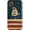 Dont Tread On Me American Flag iPhone Cases